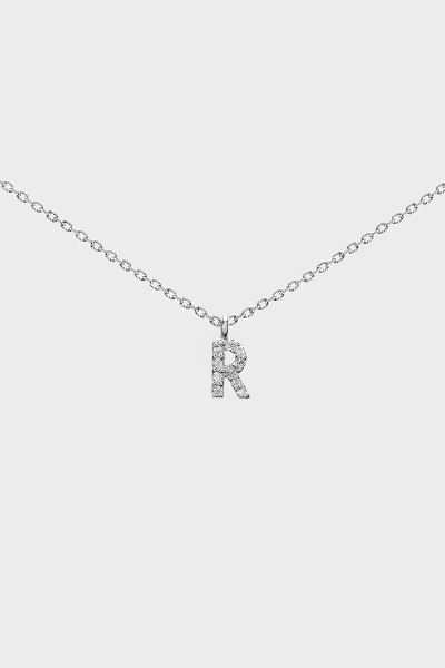 DIAMOND INITIAL NECKLACE