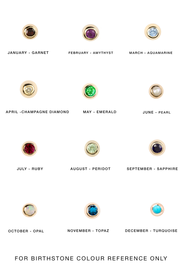 Diamond Birthstone Stud