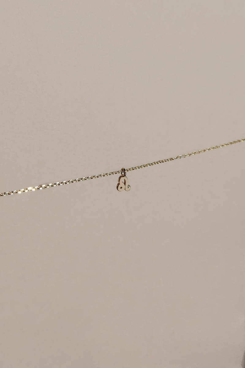 PETITE LEO ZODIAC NECKLACE