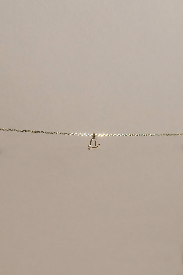 PETITE LIBRA ZODIAC  NECKLACE