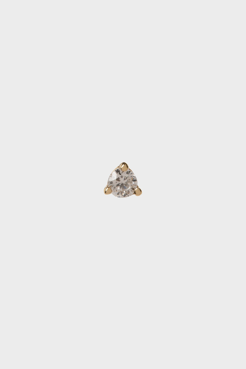 IN STOCK PETITE FLOATING DIAMOND STUD