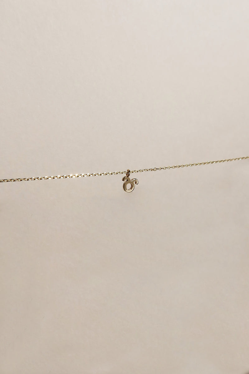 PETITE TAURUS ZODIAC NECKLACE