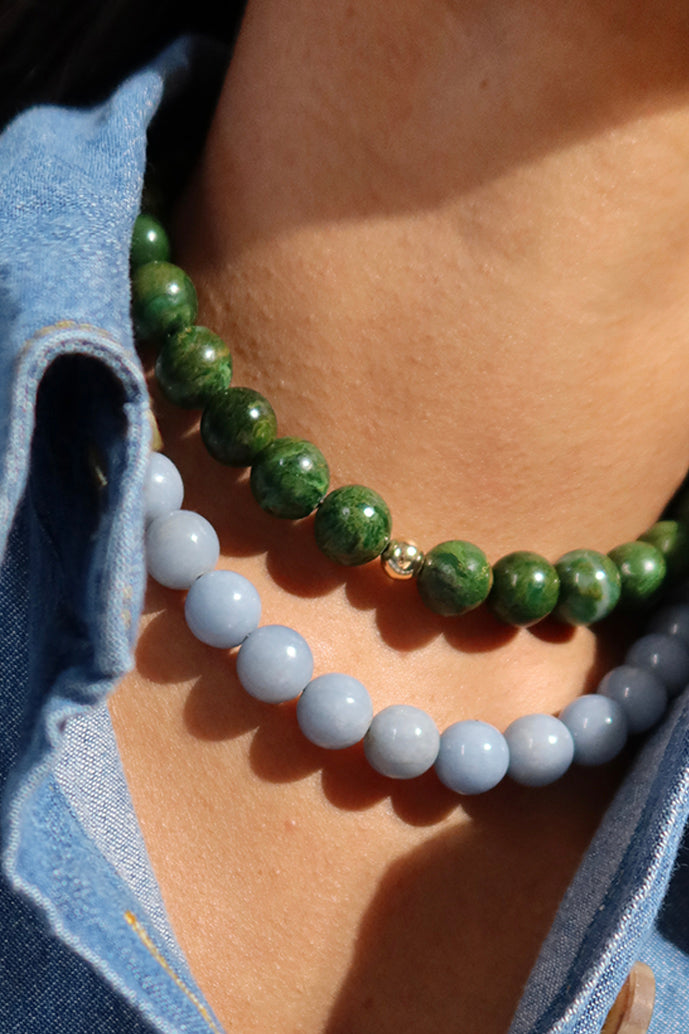 THE 1970 JADE BEAD NECKLACE