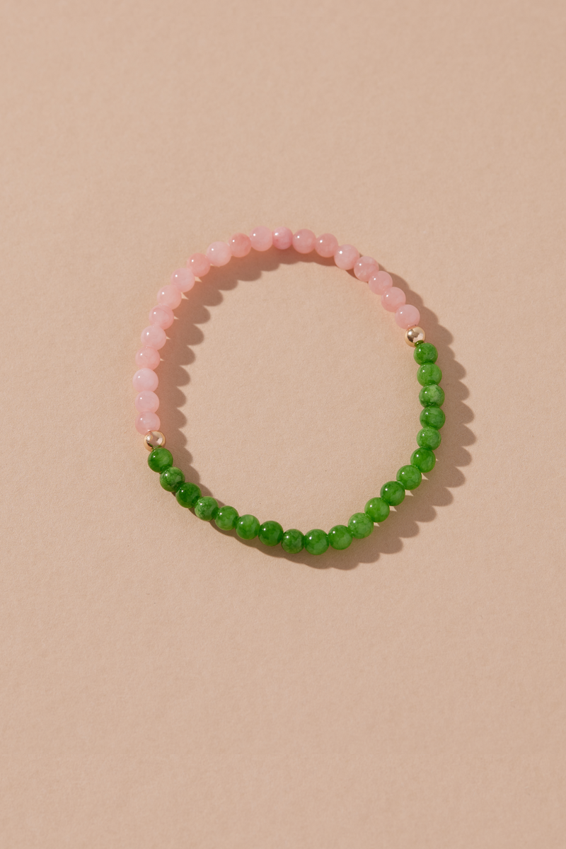 SAME DAY GOOD VIBES BEADED BRACELET