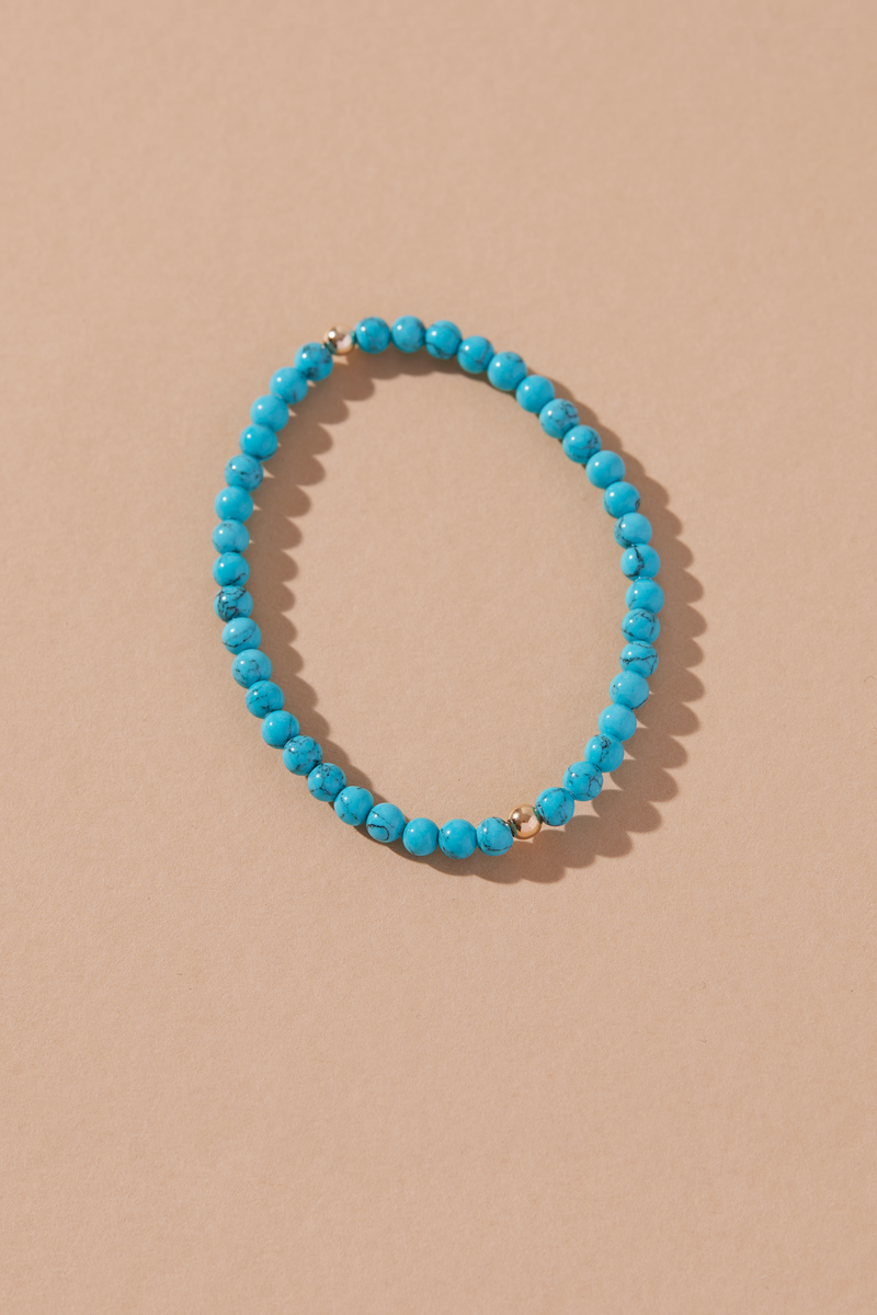 SAME DAY GOOD VIBES BEADED BRACELET