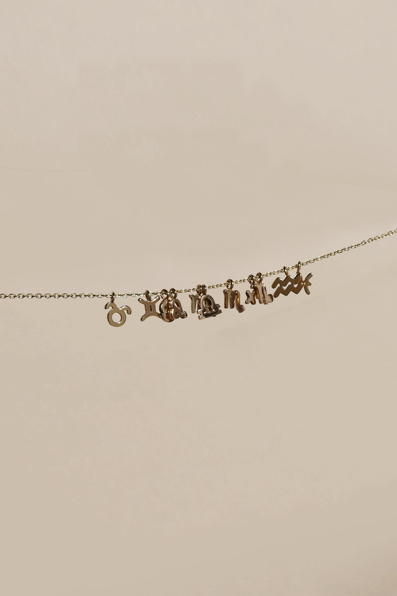 PETITE TAURUS ZODIAC NECKLACE