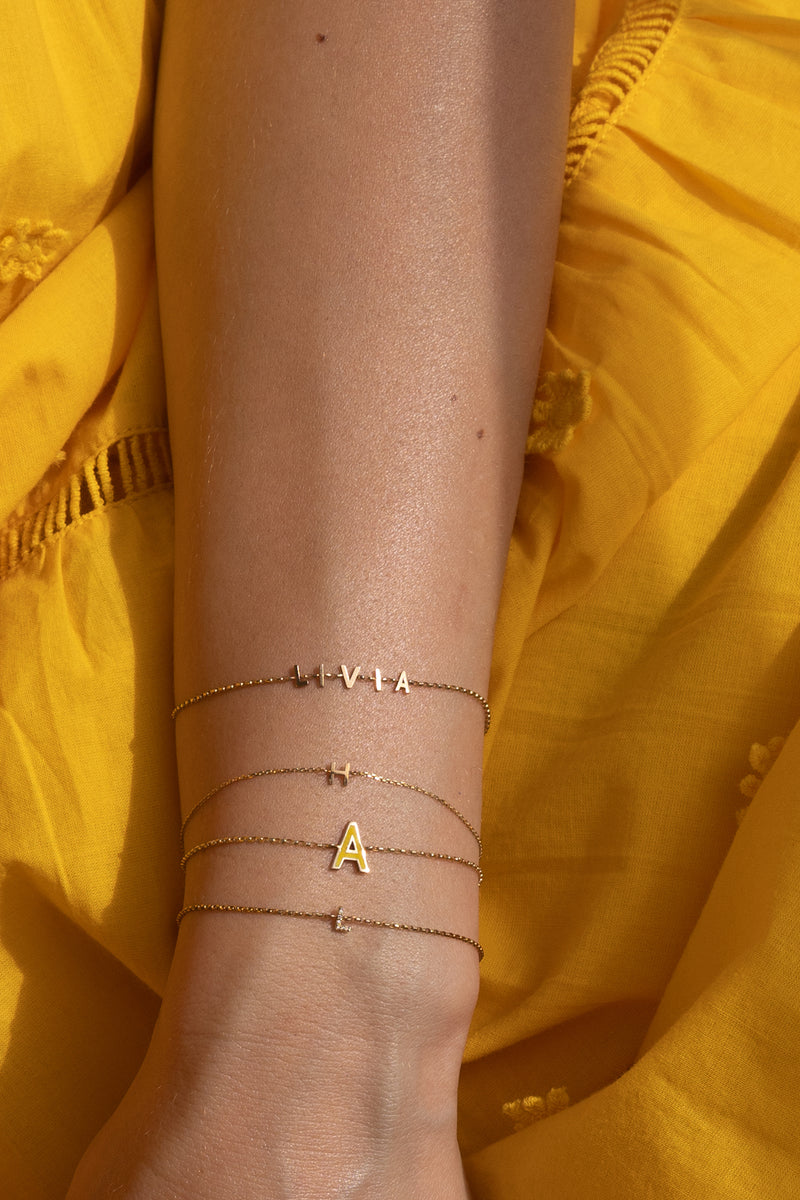 Personalized Bangle Bracelet, Angel Wing Bracelet, Initial Bracelet –  Natashaaloha