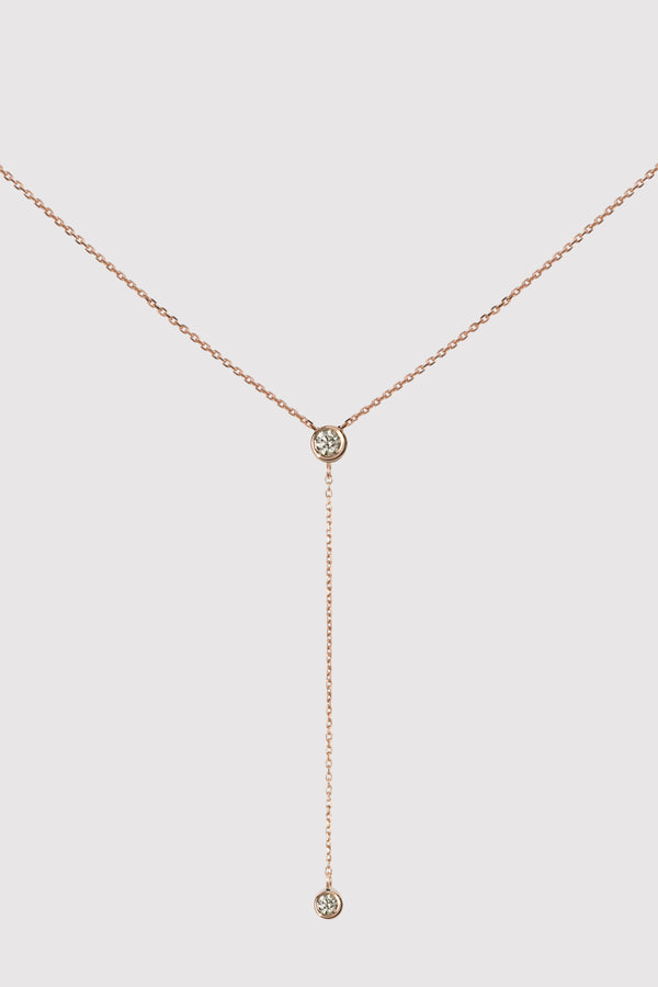 ÉTOILE DROP SOLITAIRE NECKLACE